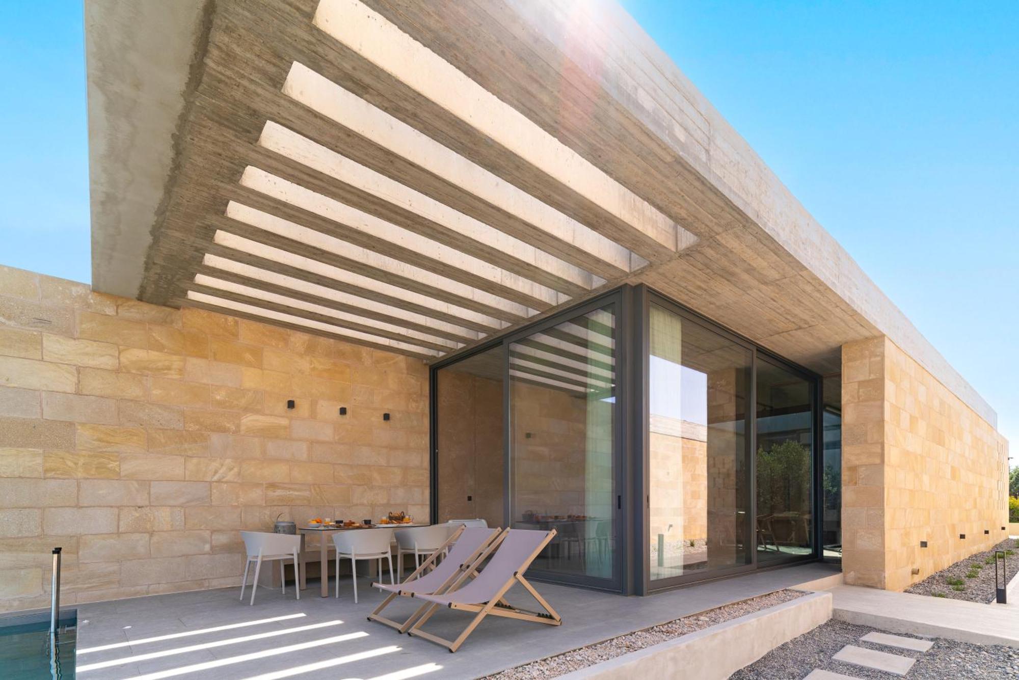 Linear Cabanon Kallithea Luxury Villas Koskinou  ภายนอก รูปภาพ